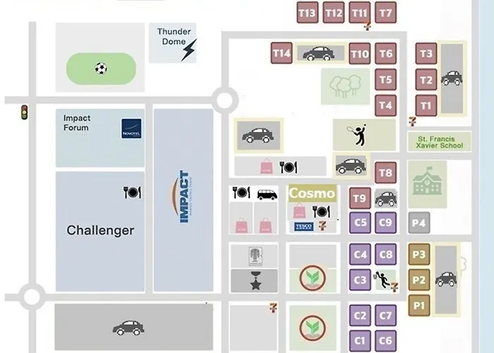ป็อปปูล่าคอนโด เมืองทองธานี ใกล้ Impact Appartement *